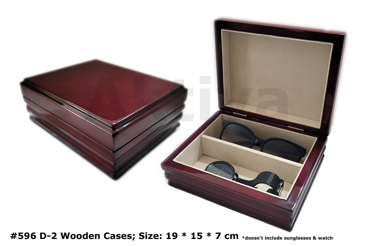 596 D-2 Medium Wooden Case