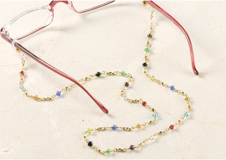 RMB1 Linked Chain W/ Colorful Beads